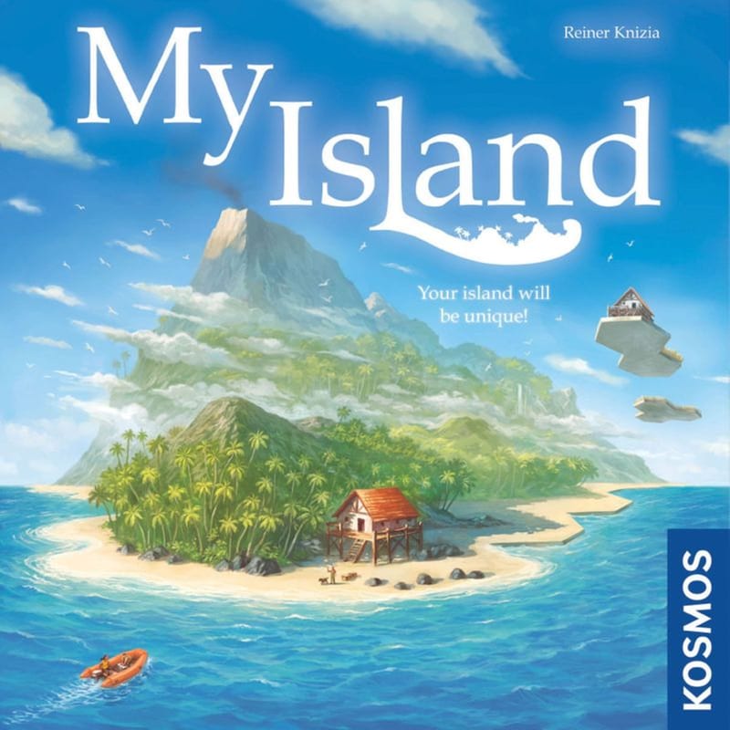 KOSMOS My Island Bord Game English Edition, 2-4 Players, 10+ Y.o