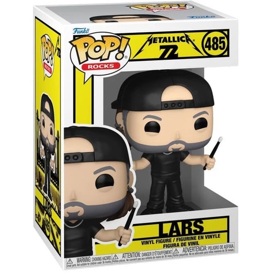 Funko Pop! Rocks - Metallica - 72 Seasons - Lars #485 image 1