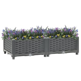 Vidaxl Ζαρντινιέρα 80 X 40 X 23 Εκ. Από Πολυπροπυλένιο