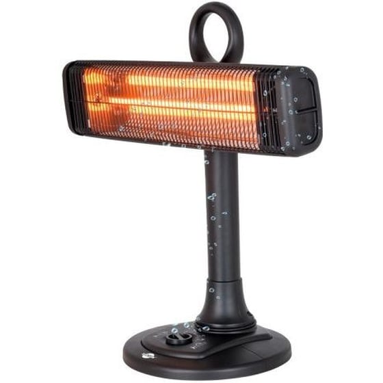 KEROSUN KCH-10YD Σόμπα Χαλαζία 1000W Μαύρο image 6