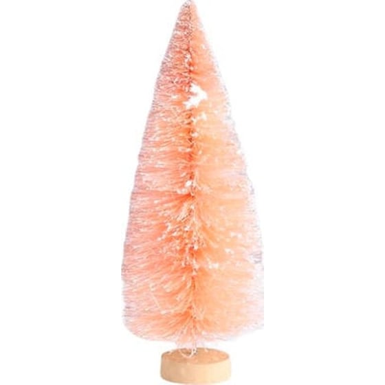 Μικρό Ροζ Χριστουγεννιάτικο Δέντρο 6x15cm Little Pink Christmas Tree image 0