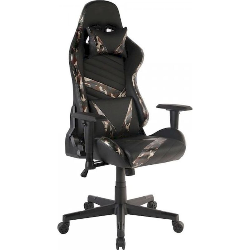 24MALL Πολυθρονα Γραφειου Surge Pro Με Ανακλιση Mαυρο 50x74xh137cm