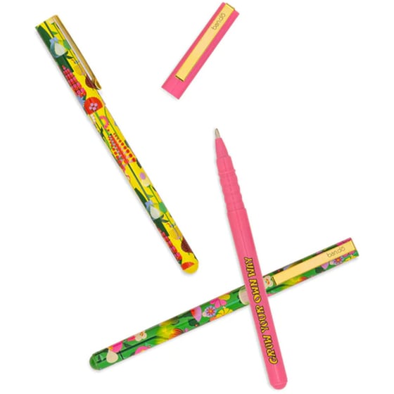 Σετ Στυλό Ban.do Geometric Floral (3 τεμάχια) image 1