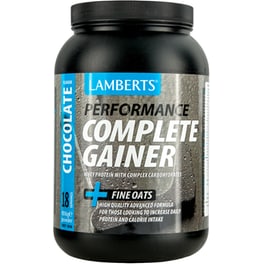 Πρωτεΐνη Lamberts Performance Complete Gainer + Fine Oats Chocolate - 1816gr