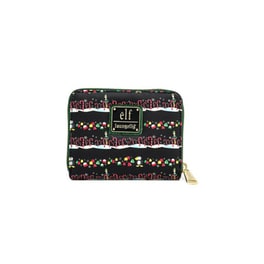 Πορτοφόλι Loungefly Elf Buddy Candy Cane Forest από Δερματίνη με Φερμουάρ Πολύχρωμο