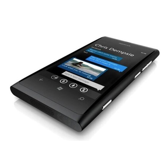 Nokia Lumia 800 Μαύρο - 16GB image 2