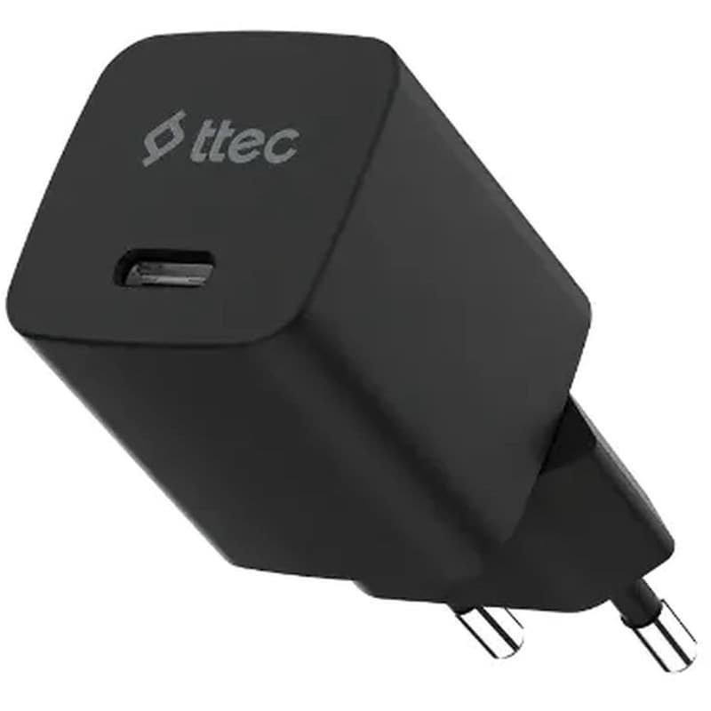 Φορτιστής Πρίζας Ttec SmartCharger GaN 45W - Black