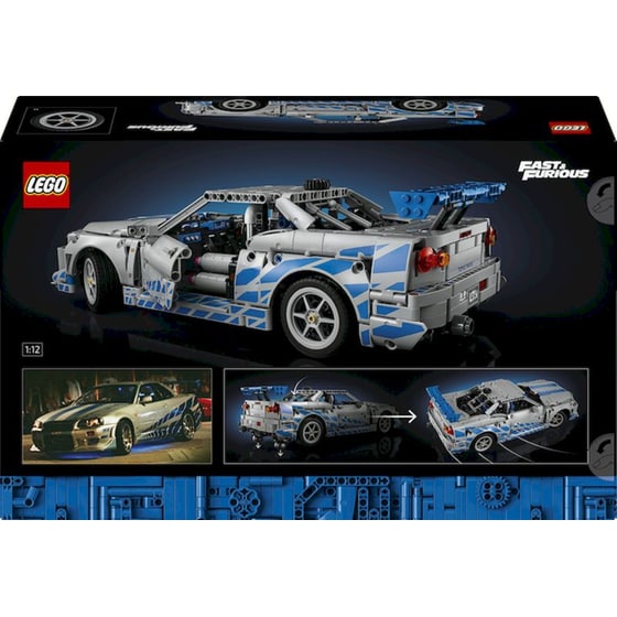LEGO® Technic 2 Fast 2 Furious Αυτοκίνητο Nissan Skyline GT-R (R34) (42210) image 8