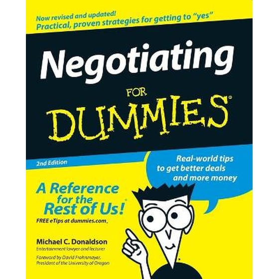 Negotiating For Dummies 2e image 0