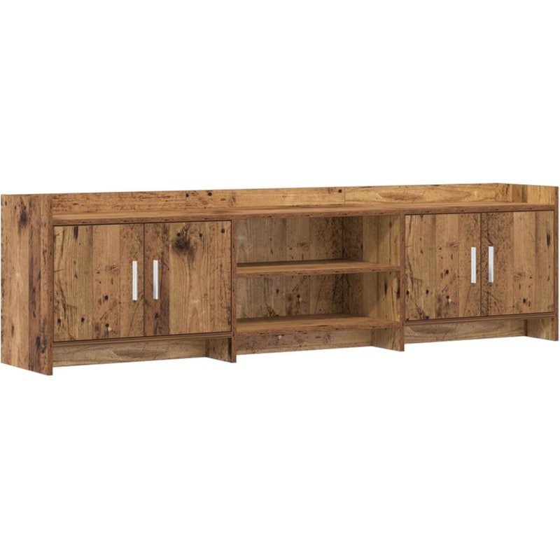 Έπιπλο Τηλεόρασης VidaXL 168 x 33 x 47 cm - Παλαιωμένο Ξύλο