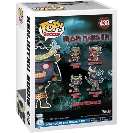 Funko Pop! Rocks - Iron Maiden - Senjutsu Eddie #439 image 1