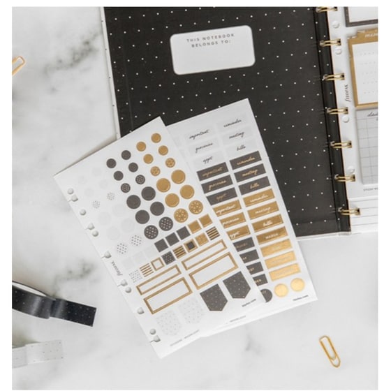 Αυτοκόλλητα Filofax Moonlight image 4