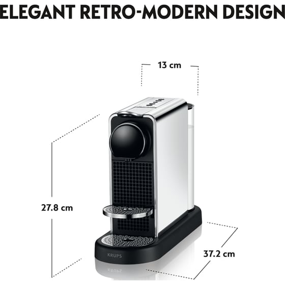 Nespresso® Original Citiz Platinum XN610DV Krups Stainless Steel Μηχανή Καφέ image 5