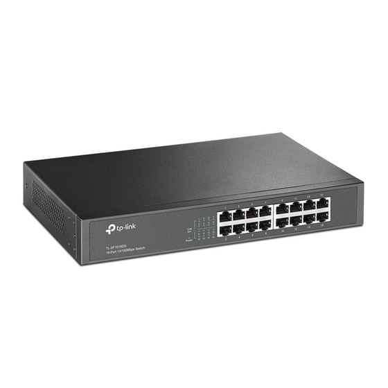 TP-Link TL-SF1016DS Network Switch Unmanaged L2 100 Mbps image 2