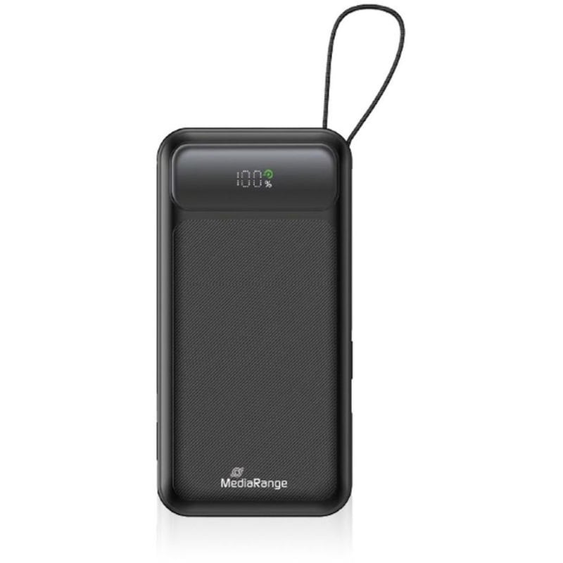 Powerbank Mediarange MRMA753 10.000 mAh 18W - Black