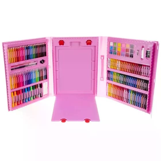 Σετ Ζωγραφικής Aria Trade με Βαλιτσάκι Μεταφοράς (208 Τεμάχια) image 2