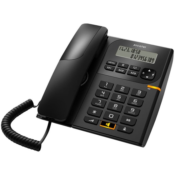 Ενσύρματο Τηλέφωνο Alcatel T58 - Μαύρο image 0