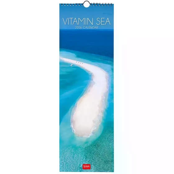 Ημερολόγιο Τοίχου Legami 2026 Vitamin Sea 16x49cm image 0