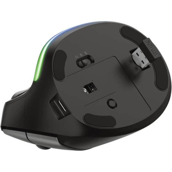 Trust Bayo ECO Ασύρματο Εργονομικό Vertical Ποντίκι Μαύρο image 3