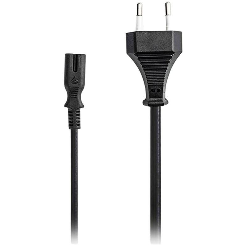 NOD Euro - IEC C7 Cable 2m Μαύρο 141-0245