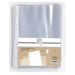 Ζελατίνες Διαφανείς Office Log A4 (100 Τεμάχια)