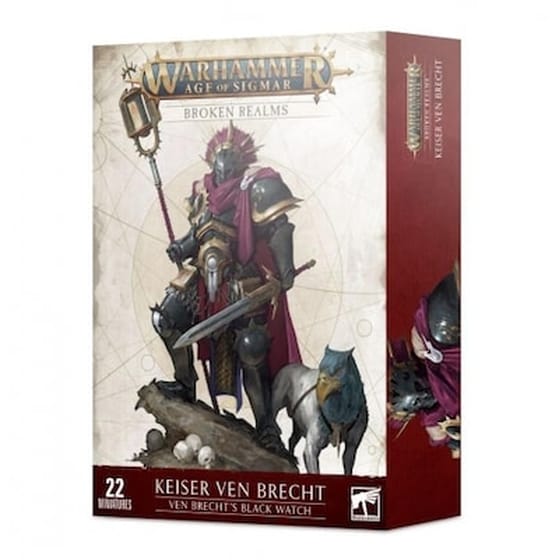 Warhammer Age Of Sigmar - Keiser Ven Brecht - Ven Brecht And Black Watch Επιτραπέζιο (Games Workshop) image 0