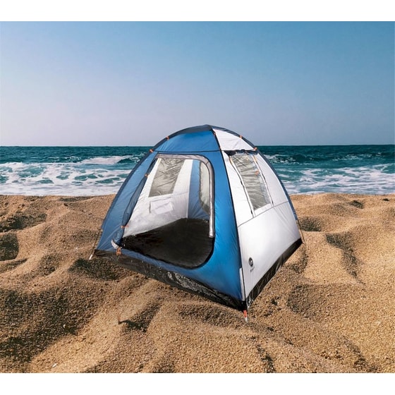 Σκηνή Igloo Campo Rimo 4 για 4 Άτομα Καλοκαιρινή 800mm - Μπλε/Ασημί image 1