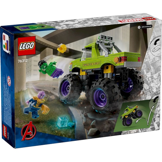 LEGO Marvel The Hulk Truck vs. Thanos (76312) image 1