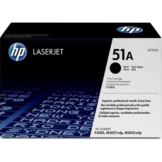 Toner HP 51A Q7551A - Black image 0