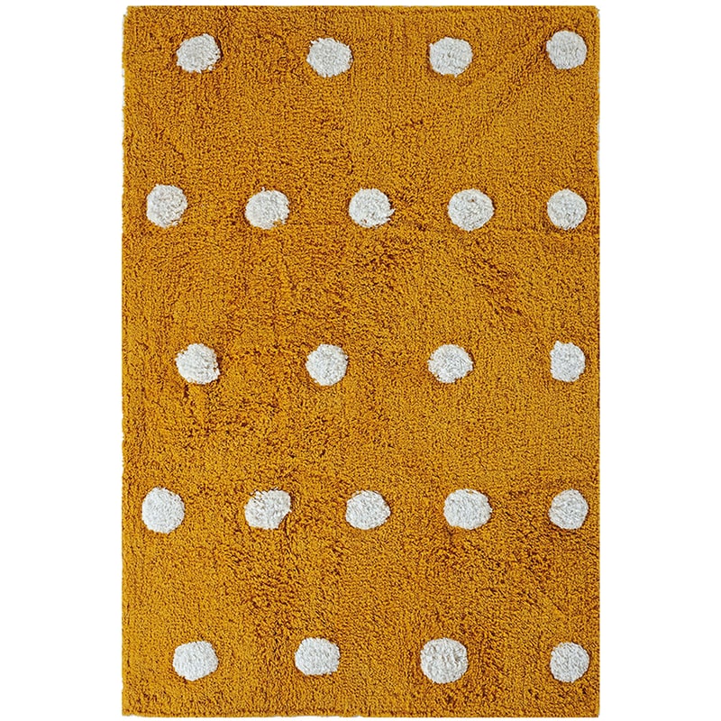 KENTIA Πατάκι Μπάνιου Kentia Loft Mabel Ορθογώνιο Βαμβακερό 60x90 cm - Κίτρινο