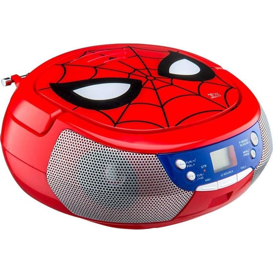Φορητό Radio/CD Ekids Boombox Spiderman sm-430 - Κόκκινο image 2