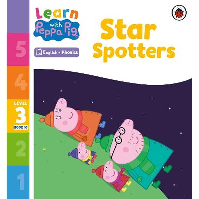 Learn with Peppa Phonics Level 3 Book 10 - Star Spotters (Phonics Reader)