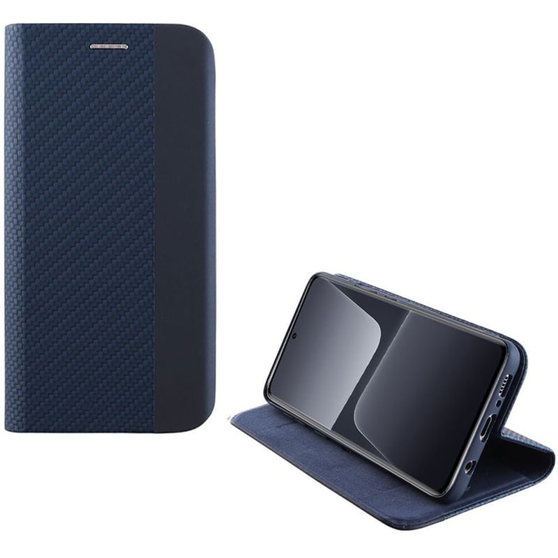 IDOL1991 Θήκη Xiaomi Xiaomi 13 5G - Idol1991 Elite Anti-RFID Stand Book - Blue