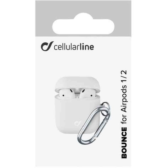 Θήκη Ακουστικών Cellular Line για Apple AirPods 1st/2nd Gen - Λευκό image 2