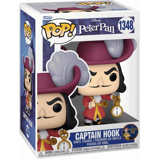 Funko Pop! Disney - Peter Pan 70th Anniversary - Hook #1348 image 1