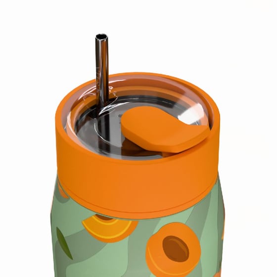 Ποτήρι Θερμός Estia Save The Aegean Lens Peach Garden 360ml image 1