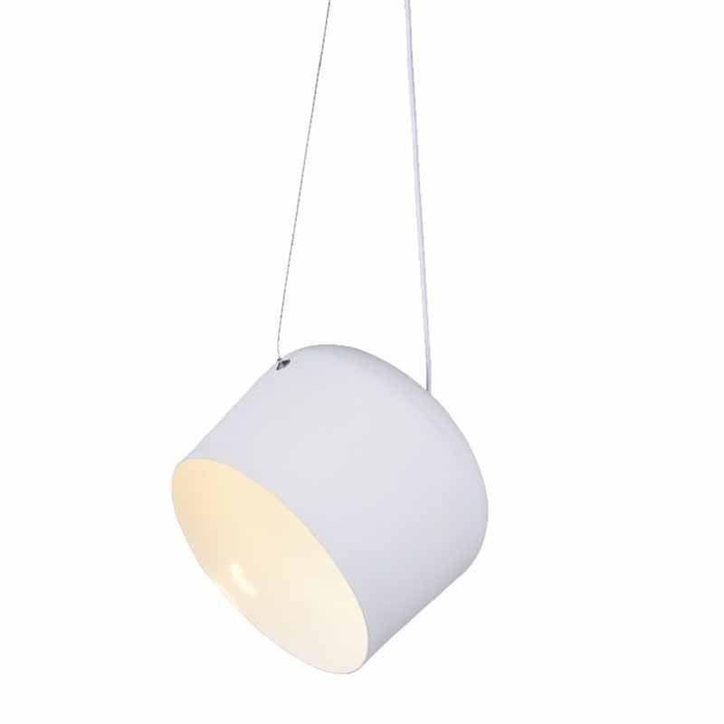 ACA DECOR Φωτιστικό Οροφής Μονόφωτο Aca Decor Nova Od8002wh Μεταλλικό - Λευκό
