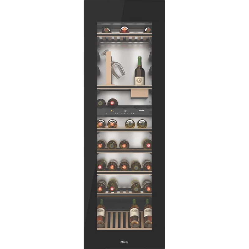 MIELE KWT 6722 IGS-1 SW για 83 Μπουκάλια Εντοιχιζόμενος Συντηρητής Κρασιών