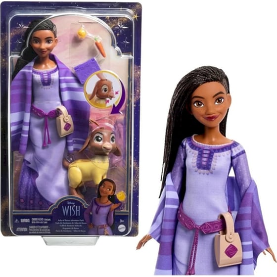 Κούκλα Disney Wish Asha Of Rosas & Valentino (HPX25) image 0