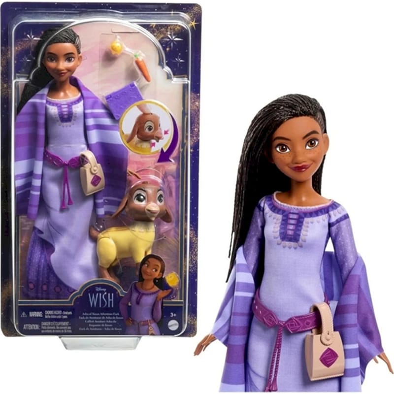 MATTEL Κούκλα Disney Wish Asha Of Rosas Valentino (HPX25)