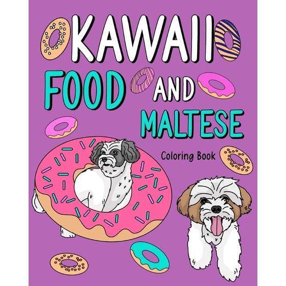 Kawaii Food and Maltese image 0