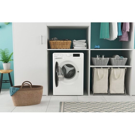 INDESIT MTWE 81495 WK EE 8 kg 1.400 Στροφές Λευκό Πλυντήριο Ρούχων image 10