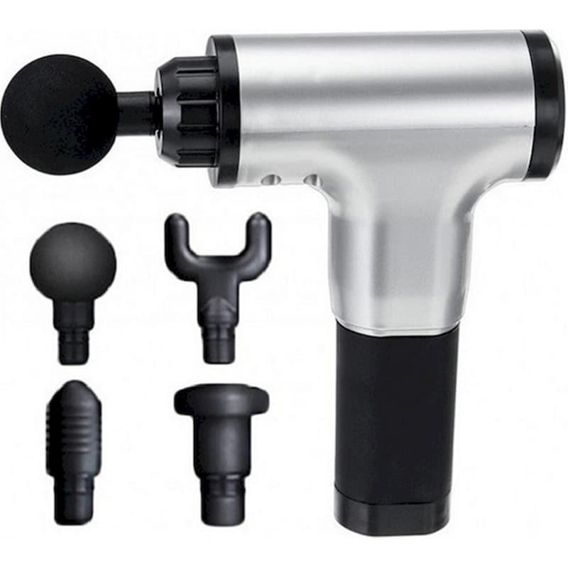 Πιστόλι Μασάζ Fascial Gun MD320 Ασημί/Μαύρο