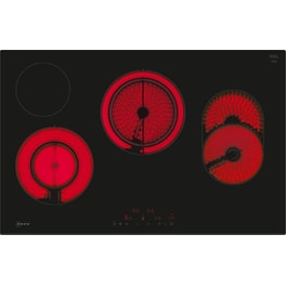 NEFF T18FDH9L 80 cm Μαύρο Εστία Κεραμική Αυτόνομη