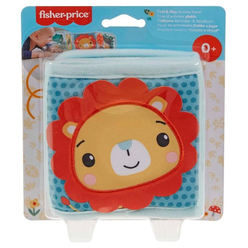 FISHER PRICE Fisher Price Μαλακό Βιβλιαράκι Δραστηριοτήτων Από Ύφασμα Για Νεογέννητα (hml63)