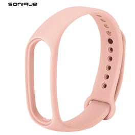 Λουράκι Sonique Σιλικόνης για Xiaomi Smart Band 7 - Ροζ