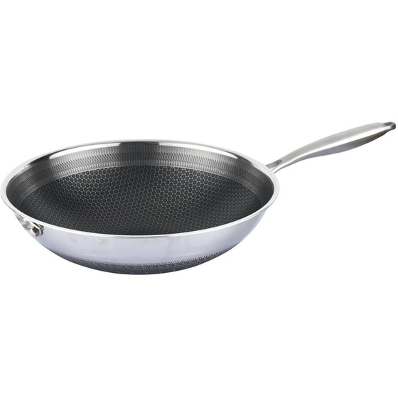 Τηγάνι Wok CHEFFINGER PW32-N 32 cm Μαύρο image 0