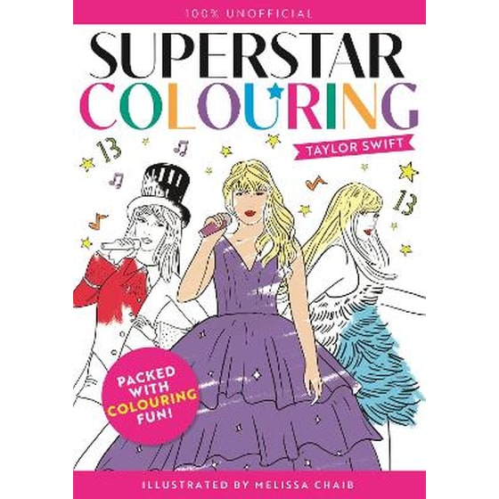Superstar Colouring: Taylor Swift image 0