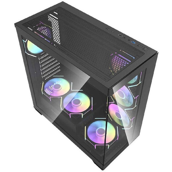 Κουτί Desktop darkFlash DS900  - Μαύρο image 2