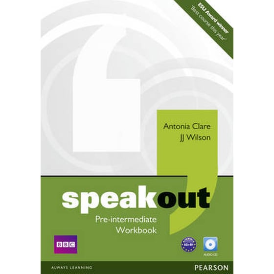 Speakout Pre Intermediate Workbook no Key and Audio CD Pack (B1-B2) image 0